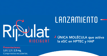 ¡Nuevo lanzamiento! RIPULAT® (Riociguat)